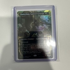 Chatterfang, Squirrel General 0095 Raised Foil NM Pack Fresh BLB Borderless