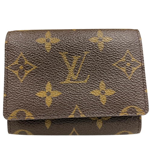 Auth Louis Vuitton Enveloppe Carte De Visite Card Hold Monogram Card Case M62920 - Picture 20 of 20