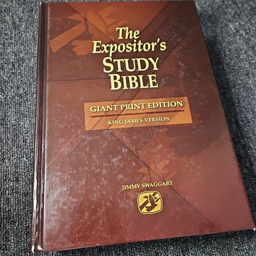 Expositor's Study Bible: Riesige Druckausgabe von Jimmy Swaggart (Buch, andere)