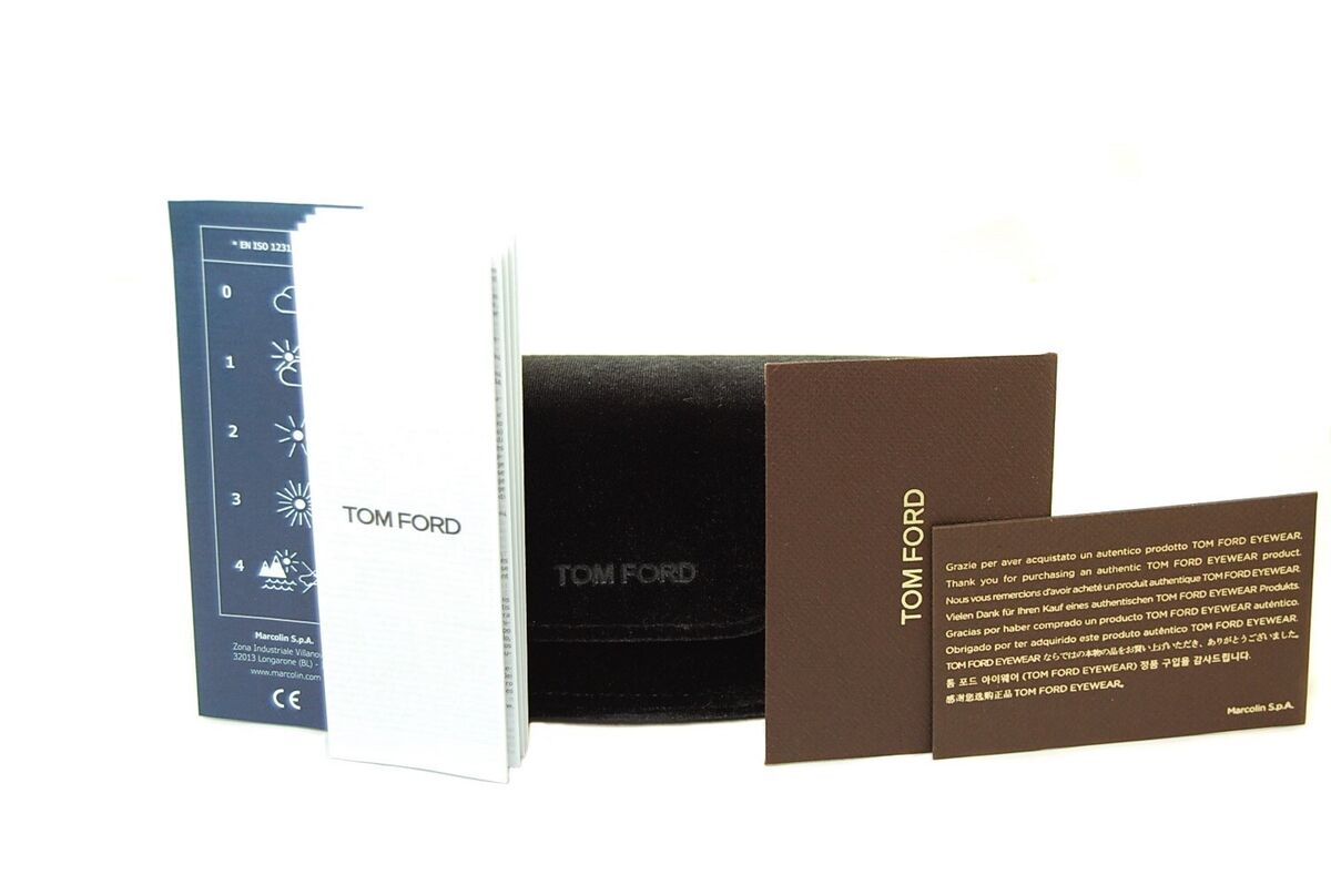 TOM FORD PAW632FAX881LB999 関税送料込 TOM FORD FARRAH 02 TF631 25N 49mm Mens CABLE WIRE HOOK