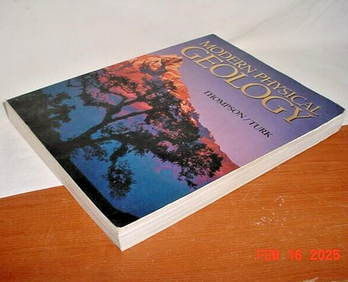 MODERN PHYSICAL GEOLOGY THOMPSON TURK 1991 TASCHENBUCH GUTER ZUSTAND - Bild 3 von 5