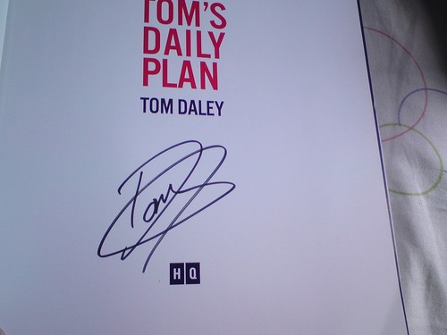Tom's Daily Plan by Tom Daley - Signed Edition,P/B - Picture 3 of 5
