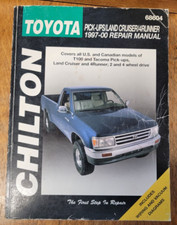 Chilton Toyota Pick-Ups, Land Cruiser, 4 Runner, 1997-00 Repair Manual # 68604