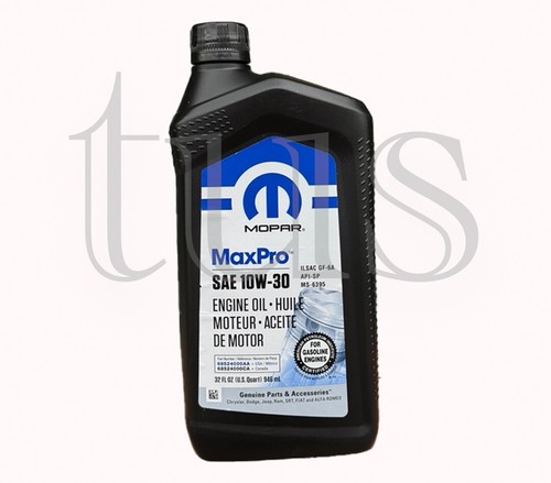 Genuine Mopar Engine Oil Change Kit for 2004 Dodge Stratus 2.4L engine oil 10w30 - Picture 3 of 3