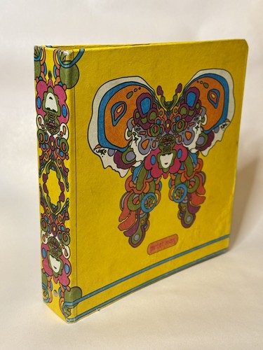 Vintage Peter Max 3 Ring Binder Notebook - Picture 2 of 7
