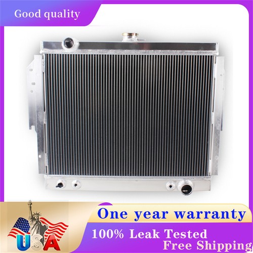 ASI Performance 4-Row Aluminum Radiator For 1980-93 Dodge D/W 150/250/350 & Ramcharger – 5.2L/5.9L V8, Lifetime Warranty