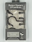 Better Homes Gardens Bronze Double Easy Glide Shower Hooks 12-Pack