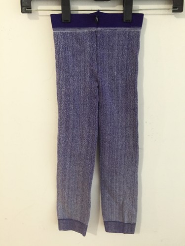 Zara Terez Leggings Cotton Blend Light Purple Heather Girl's Size S NWOT!! - Picture 6 of 11