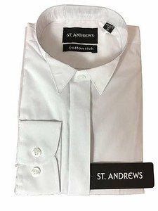 double cuff wing collar shirt