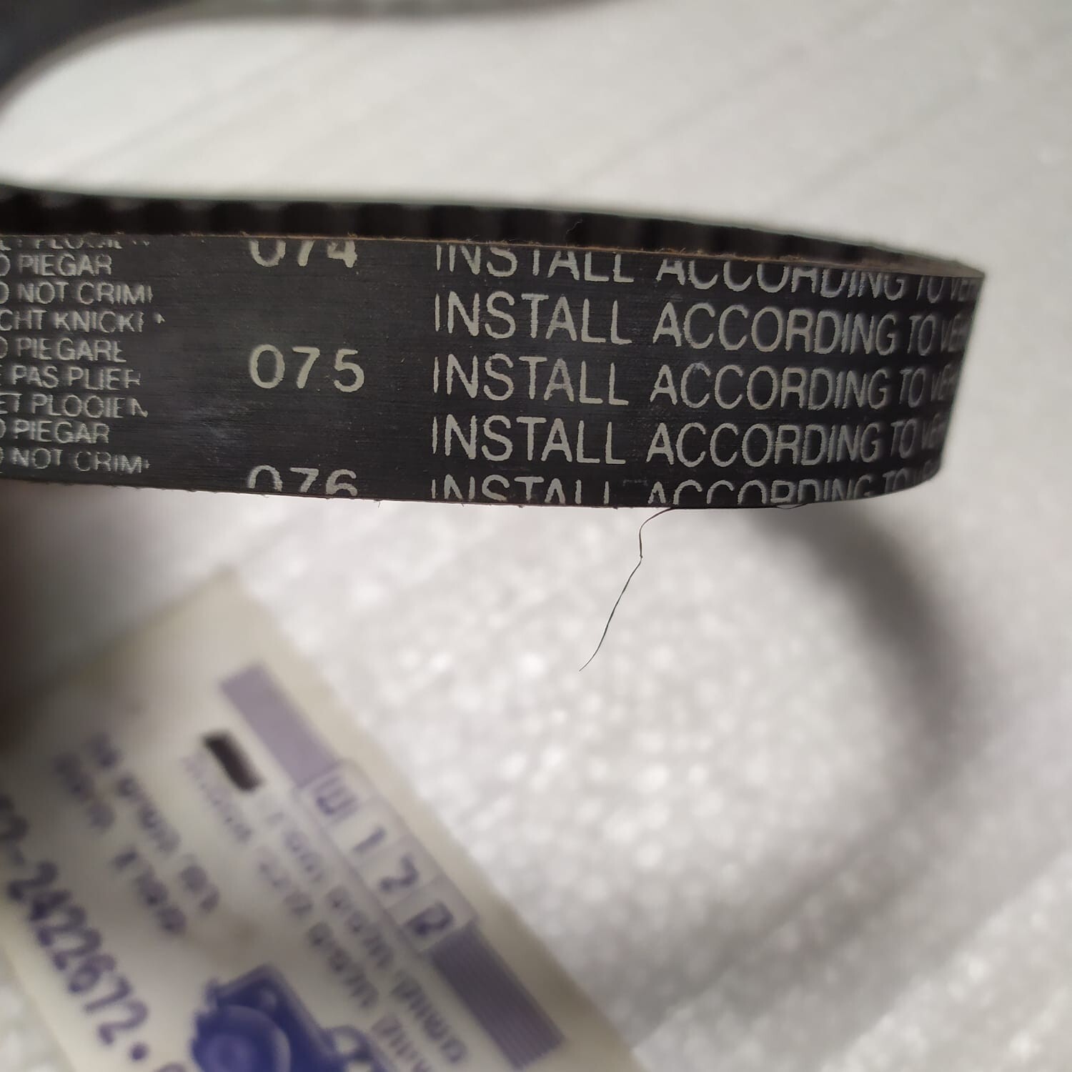 Timing Belt Cam Engine Gates 5473XS , 96 X 17mm For Dacia Renault 1.4 1 ...