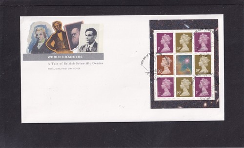 GB 1999 World Changers Alan Turing PSB FDC Choice Special PMKS 2022 - Bild 4 von 7