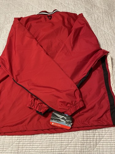 Cortavientos Holloway Grande Para Hombre Cuello en V Universidad de Tampa Atletismo Nuevo - Imagen 6 de 8