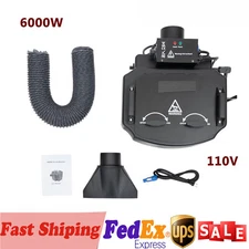6000W Dry Ice Fog Machine Low Lying Smoke Machine Stage Effect For Wedding Party