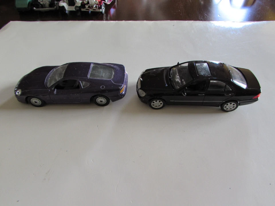MAISTO - Mercedes S Class 500 e Aston Martin DB7 -  sc. 1:40/43 - Immagine 4 di 4