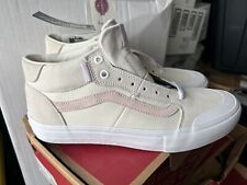 Vans x Daniel Lutheran Mid Pro Classics Men's 9 Birch Pearl Skate Sneakers New! Vans x Daniel Lutheran Mid Pro Classics Men's 9 Birch Pearl Skate Sneakers New!