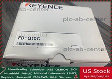 New Keyence FD-Q10C Clamp-on Digital Flow Sensor w/ Sensor Bracket 20-30VDC -USA