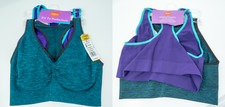 Hanes Racerback Sports Bras Lot of 2 Fit to Perfection Size 3XL NWT Multi Colors