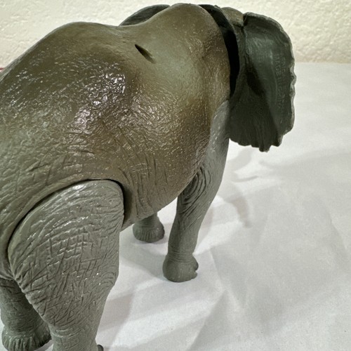 African Gray Elephant Poseable Toy 9" x 5" Wildlife Animal Realistic Model - Picture 6 of 12