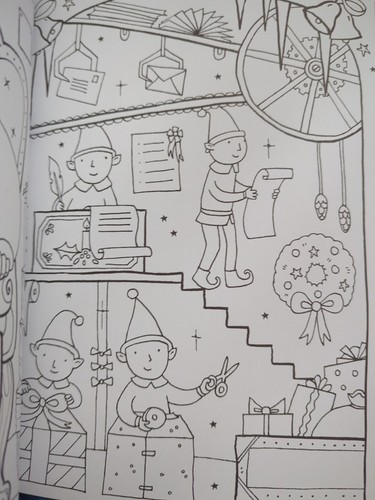 The Christmas Coloring Book 2014 Barnes And Noble Sandy Creek Sterling Pub Neu - Bild 9 von 13