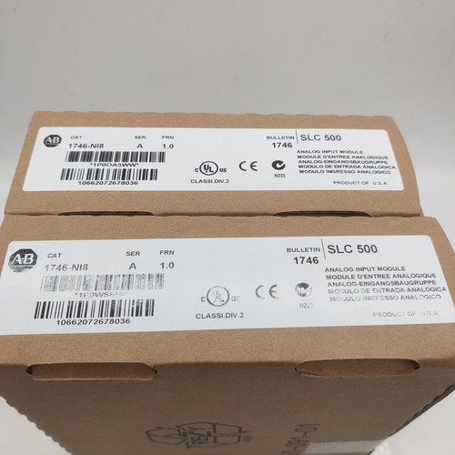 New Factory Sealed AB 1746-NI8 SLC 500 Analog Input Module 1746NI8 - Picture 7 of 11
