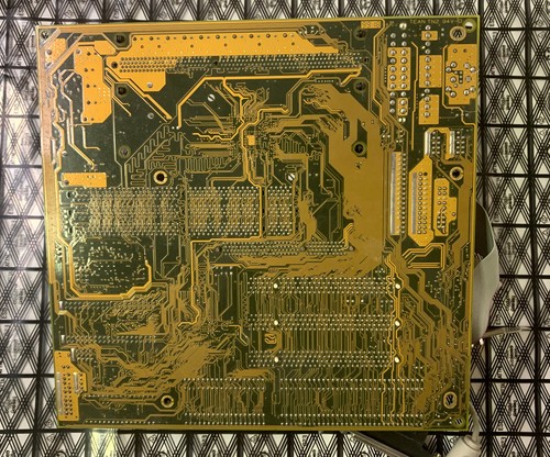 Vintage Slot 1 AT ASUS P2-99B Rev 1.02 Motherboard with Celeron CPU and RAM - Picture 10 of 11