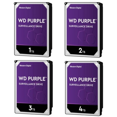 WD Purple 2T 3T 4TB 8TB HDD Surveillance Hard Drive Western