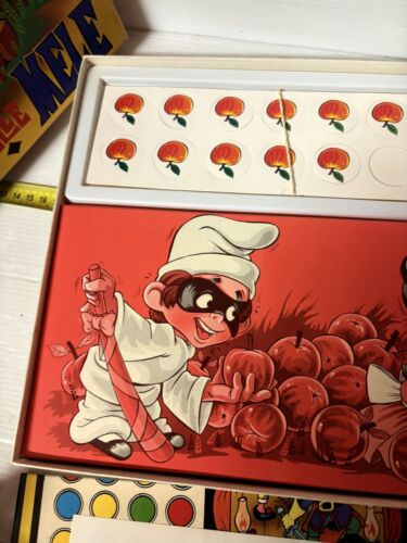 IL BASTONE DI PULCINELLA E LA RACCOLTA DELLE MELE GIOCO IN SCATOLA CLEMENTONI - Imagen 6 de 6