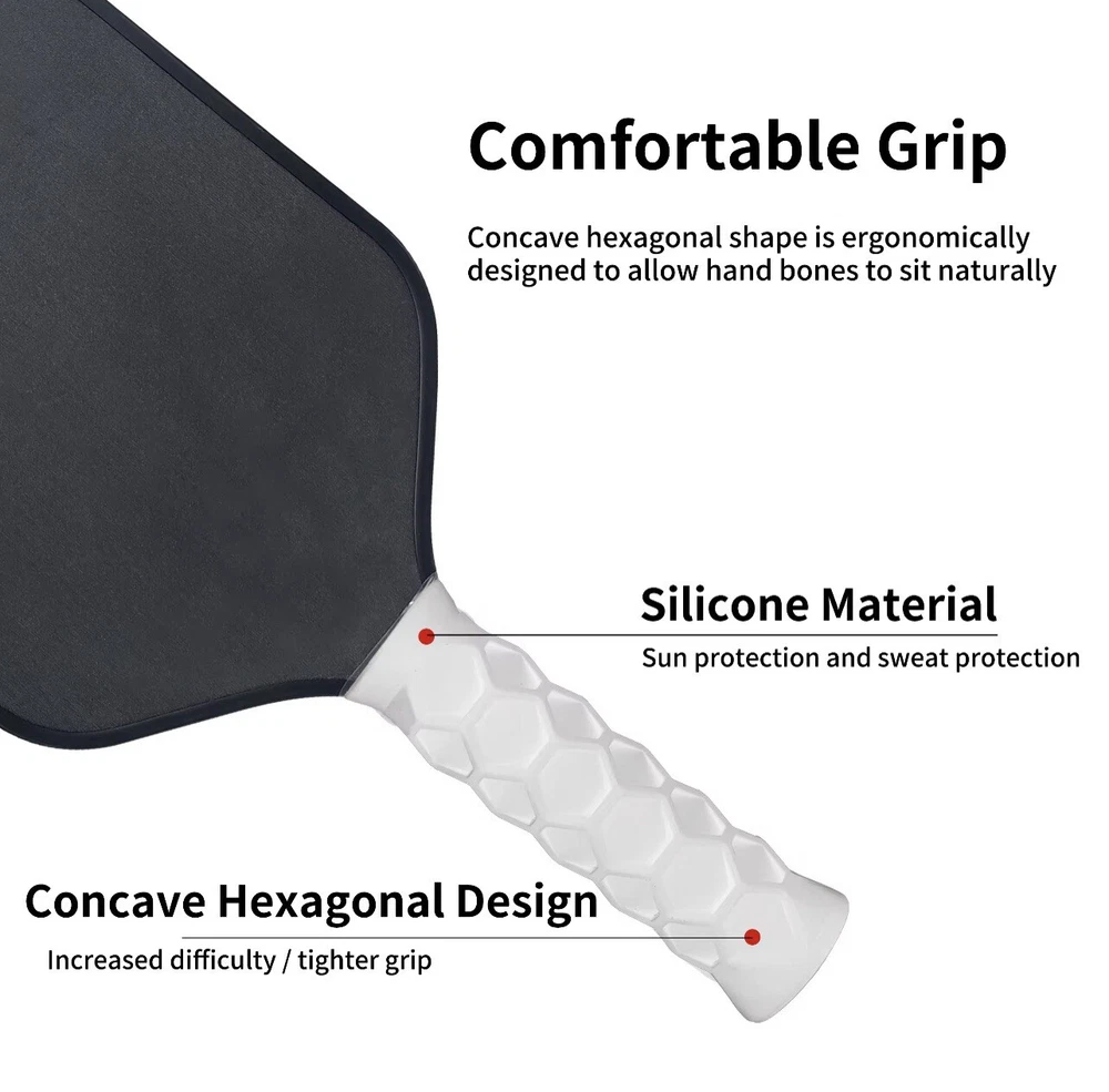 Pickleball Hexagon Grip. Improved Comfort And Feel. Like Hesacore (Comes With 2)