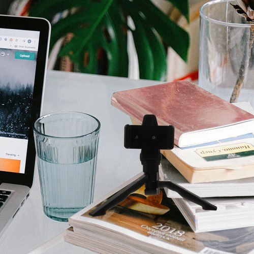 Mobile Phone Stand Tripod Filming Desk Holder Desktop Cell Cellphone - 第 4/12 張圖片