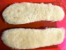 UGG Sheepskin Replacement Insoles 1101443 W/ Natural Brand New Women's Size 11