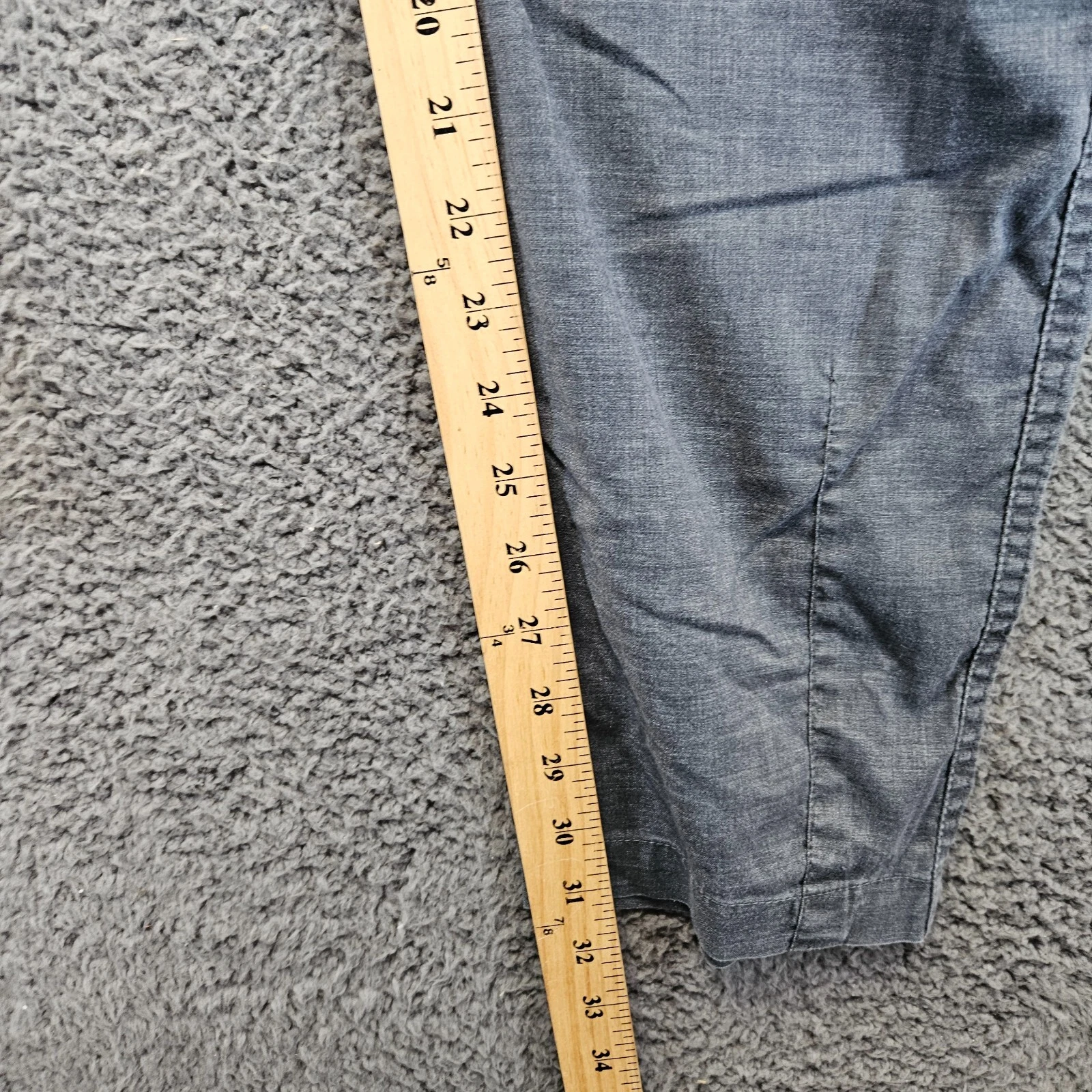 prana shala tapered elastic waist cropped joggers hemp pants