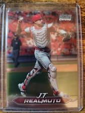 2024 Topps Stadium Club JT Realmuto Chrome Parallel #279 Philadelphia Phillies