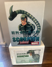 Scorpion Spider Man Art Asylum Rogue's Gallery Bust Figure Spiderman Limited New