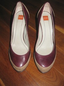 designer platform heels