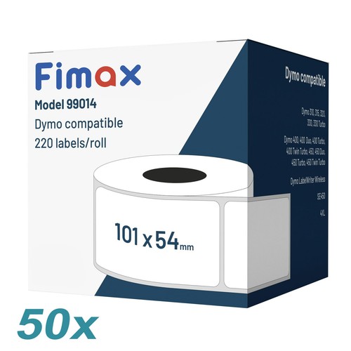 Label Etiketten Kompatibel für Dymo 99012 99014 11354 Labelwriter 450 400 Turbo - Bild 27 von 28