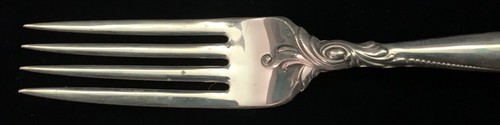 Wallace Sterling Flatware, Romance of the Sea, Dinner Fork 7 3/8 in, No mono - Picture 3 of 6