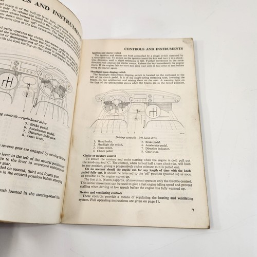1964 MG MGB Drivers Handbook BMC Publication Manual British Motors Vtg - Picture 4 of 9