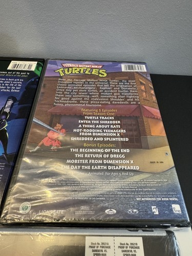 Super Hero Cartoon Animation DVD Lot of Spiderman, Batman, TMNT, X-Men - Picture 11 of 24