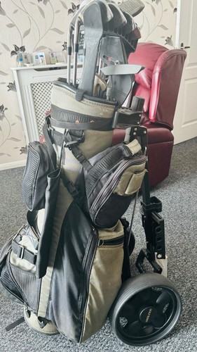 BEN SAYERS FULL SET, GOLF CLUBS, Club Covers, Point Set, Bag, Trolley - Picture 10 of 23