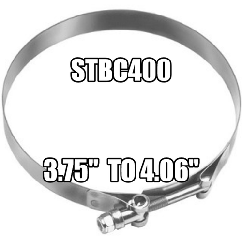 Abrazadera de manguera de perno en T de acero inoxidable DIXON 4" - STBC400 - Imagen 1 de 2