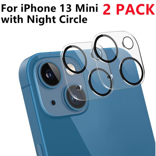 Housse de protection pour objectif appareil photo en verre trempé 2 pièces pour iPhone 13 12 Pro Max 9H - Photo 16 sur 25
