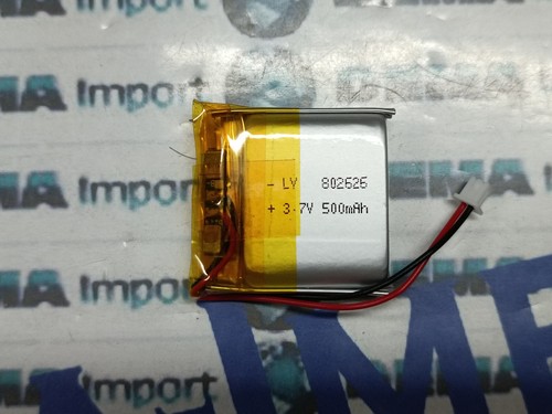batteria ricaricabile LiPo 3.7 v 500 mha 802626 cuffia arduino elettronica gps - Foto 1 di 2