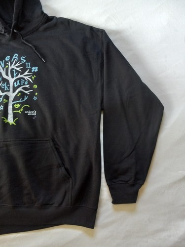 NWOT Silversun Pickups Widow's Weeds Pullover Hoodie Sweatshirt Black Unisex 2XL - Picture 10 of 13