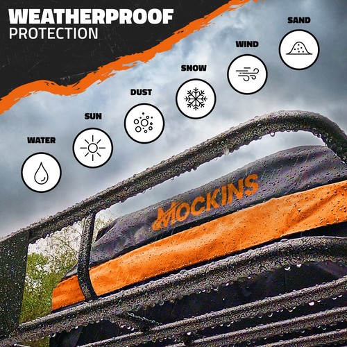 Mockins Rooftop Cargo Carrier Basket - Adjusts from 35-50"L x 36"W x 4"H - Picture 7 of 9