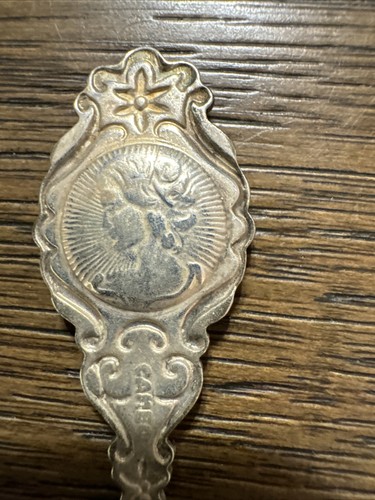 Vintage ASTRODOME Souvenir Silber Teller Sammlerstück Löffel Made in New Zealand - Bild 5 von 8