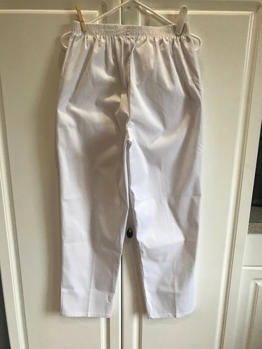 Neu Laura Scott Damenhose zum Überziehen Größe 6 kurz weiß elastisch hinten - Bild 6 von 6