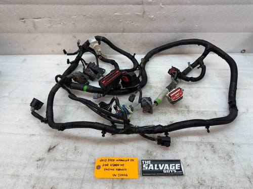 13 JEEP WRANGLER JK 3.6 6SP MANUAL MOTOR CABLEADO ARNÉS TELAR 12-16 - Imagen 2 de 9