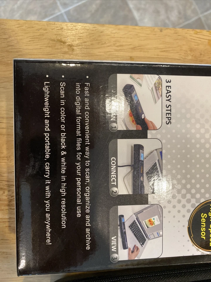 Vupoint Solutions Magic Wand II 2 Portable Scanner Blue ST441T NEW Vu Point Case - Image 3 of 4