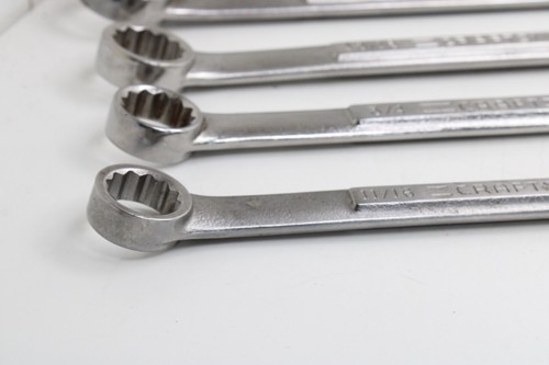 Craftsman V^ 478 Series 5/16"- 15/16" 11 Pc Speed Combination Wrench Set USA - Picture 6 of 24
