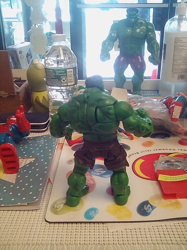 Marvel Incredible Hulk Film 2003 Figur Twist N Slam Hulk Marvel Legends ToyBiz - Bild 2 von 2